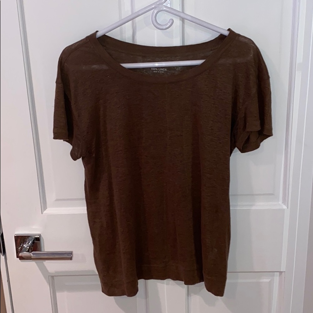JCREW Linen T-shirt